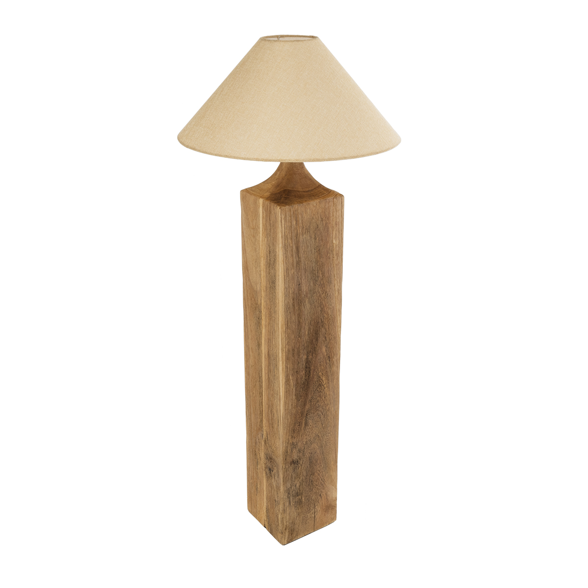 LEDTM® LAFRONTERA 02314 Boho Επιδαπέδιο Φωτιστικό με Ντουί 1 x E27 AC 220-240V IP20 - Καφέ & Μπεζ - Μ55 x Π55 x Υ140cm - Image 5