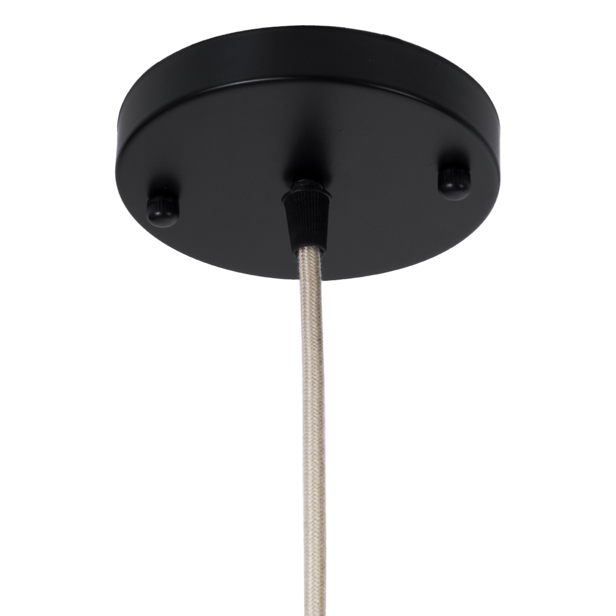 LEDTM® PRAIA 02316 Μοντέρνο Κρεμαστό Φωτιστικό Οροφής με Ντουί 2 x E27 AC 220-240V IP20 - Μπεζ & Λευκό - Μ25 x Π25 x Υ112cm - Image 9