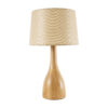 LEDTM® BERKBAY 02319 Boho Επιτραπέζιο Φωτιστικό Πορτατίφ με Ντουί 1 x E27 AC 220-240V IP20 - Μπεζ - Μ32 x Π32 x Υ55cm - Image 4