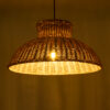 LEDTM® MALABO 02328 Boho Κρεμαστό Φωτιστικό Οροφής με Ντουί 1 x E27 AC 220-240V IP20 - Καφέ - Μ60 x Π60 x Υ31cm - Image 3