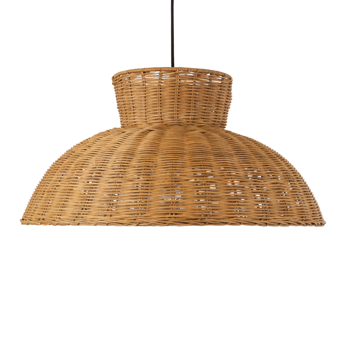 LEDTM® MALABO 02328 Boho Κρεμαστό Φωτιστικό Οροφής με Ντουί 1 x E27 AC 220-240V IP20 - Καφέ - Μ60 x Π60 x Υ31cm - Image 5