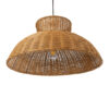 LEDTM® MALABO 02328 Boho Κρεμαστό Φωτιστικό Οροφής με Ντουί 1 x E27 AC 220-240V IP20 - Καφέ - Μ60 x Π60 x Υ31cm - Image 6