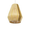 LEDTM® SALERNO 02334 Boho Κρεμαστό Φωτιστικό Οροφής με Ντουί 1 x E27 AC 220-240V IP20 - Μπεζ & Καφέ - Μ50 x Π50 x Υ60cm - Image 6