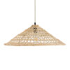 LEDTM® KAIA 02346 Boho Κρεμαστό Φωτιστικό Οροφής με Ντουί 1 x E27 AC 220-240V IP20 - Μπεζ - Μ60 x Π60 x Υ20cm - Image 5