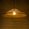 LEDTM® KAIA 02347 Boho Κρεμαστό Φωτιστικό Οροφής με Ντουί 1 x E27 AC 220-240V IP20 - Μπεζ - Μ80 x Π80 x Υ26cm - Image 3
