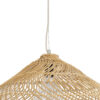 LEDTM® KAIA 02347 Boho Κρεμαστό Φωτιστικό Οροφής με Ντουί 1 x E27 AC 220-240V IP20 - Μπεζ - Μ80 x Π80 x Υ26cm - Image 9