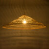 LEDTM® KAIA 02348 Boho Κρεμαστό Φωτιστικό Οροφής με Ντουί 1 x E27 AC 220-240V IP20 - Μπεζ - Μ100 x Π100 x Υ30cm - Image 3