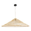LEDTM® KAIA 02348 Boho Κρεμαστό Φωτιστικό Οροφής με Ντουί 1 x E27 AC 220-240V IP20 - Μπεζ - Μ100 x Π100 x Υ30cm - Image 4
