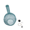 LEDTM® KENTUCKY 02355 Vintage Κρεμαστό Φωτιστικό Οροφής με Ντουί 1 x E27 AC 220-240V IP20 - Τιρκουάζ - Μ60 x Π60 x Υ90cm - Image 11