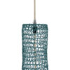 LEDTM® KENTUCKY 02355 Vintage Κρεμαστό Φωτιστικό Οροφής με Ντουί 1 x E27 AC 220-240V IP20 - Τιρκουάζ - Μ60 x Π60 x Υ90cm - Image 8