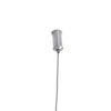 LEDTM® GOURAMI 02361 Μοντέρνο Κρεμαστό Φωτιστικό Οροφής με Ντουί 1 x E27 AC 220-240V IP20 - Κόκκινο - Μ100 x Π72 x Υ36cm - Image 11