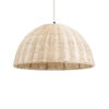 LEDTM® MONTANA 02378 Boho Κρεμαστό Φωτιστικό Οροφής με Ντουί 1 x E27 AC 220-240V IP20 - Μπεζ - Μ50 x Π50 x Υ25cm - Image 2