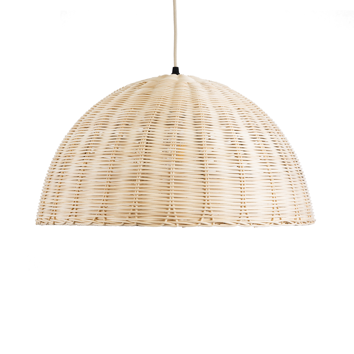 LEDTM® MONTANA 02378 Boho Κρεμαστό Φωτιστικό Οροφής με Ντουί 1 x E27 AC 220-240V IP20 - Μπεζ - Μ50 x Π50 x Υ25cm - Image 5