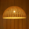 LEDTM® MONTANA 02379 Boho Κρεμαστό Φωτιστικό Οροφής με Ντουί 1 x E27 AC 220-240V IP20 - Μπεζ - Μ80 x Π80 x Υ40cm - Image 3