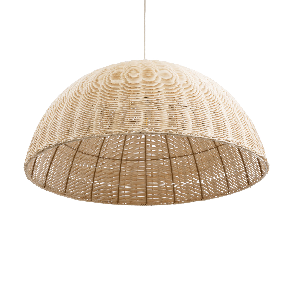 LEDTM® MONTANA 02379 Boho Κρεμαστό Φωτιστικό Οροφής με Ντουί 1 x E27 AC 220-240V IP20 - Μπεζ - Μ80 x Π80 x Υ40cm - Image 6