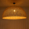 LEDTM® MONTANA 02380 Boho Κρεμαστό Φωτιστικό Οροφής με Ντουί 1 x E27 AC 220-240V IP20 - Μπεζ - Μ120 x Π120 x Υ60cm - Image 3