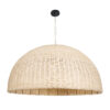 LEDTM® MONTANA 02380 Boho Κρεμαστό Φωτιστικό Οροφής με Ντουί 1 x E27 AC 220-240V IP20 - Μπεζ - Μ120 x Π120 x Υ60cm - Image 4
