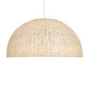 LEDTM® MONTANA 02380 Boho Κρεμαστό Φωτιστικό Οροφής με Ντουί 1 x E27 AC 220-240V IP20 - Μπεζ - Μ120 x Π120 x Υ60cm - Image 5