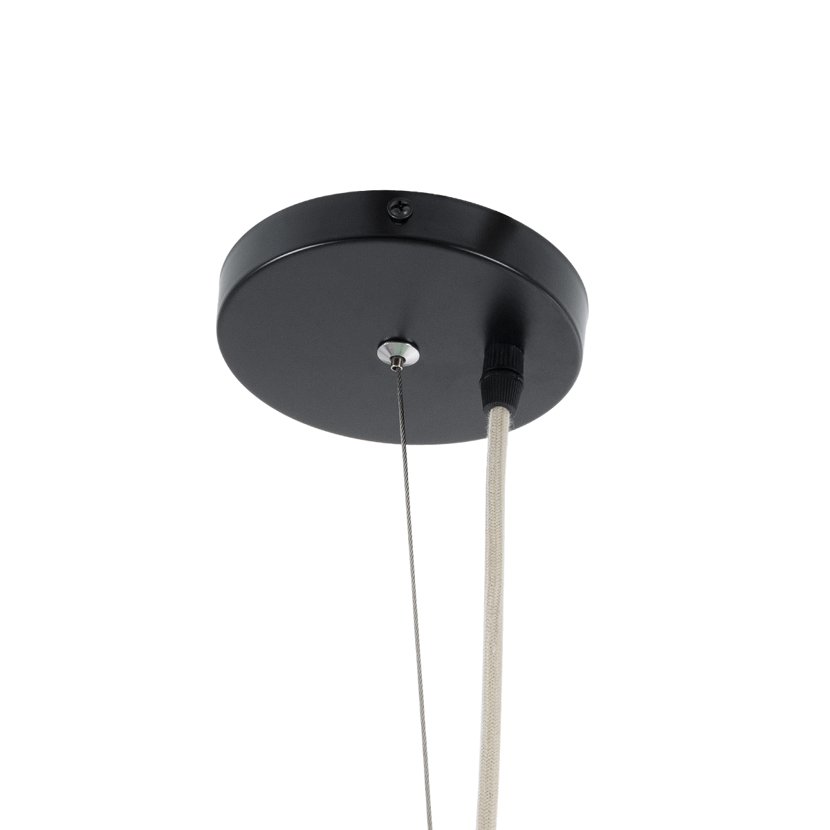 LEDTM® MONTANA 02380 Boho Κρεμαστό Φωτιστικό Οροφής με Ντουί 1 x E27 AC 220-240V IP20 - Μπεζ - Μ120 x Π120 x Υ60cm - Image 9