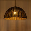 LEDTM® MONTANA 02381 Boho Κρεμαστό Φωτιστικό Οροφής με Ντουί 1 x E27 AC 220-240V IP20 - Καφέ - Μ50 x Π50 x Υ25cm - Image 3