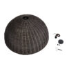 LEDTM® MONTANA 02382 Boho Κρεμαστό Φωτιστικό Οροφής με Ντουί 1 x E27 AC 220-240V IP20 - Καφέ - Μ80 x Π80 x Υ40cm - Image 10