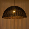 LEDTM® MONTANA 02382 Boho Κρεμαστό Φωτιστικό Οροφής με Ντουί 1 x E27 AC 220-240V IP20 - Καφέ - Μ80 x Π80 x Υ40cm - Image 3