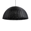 LEDTM® MONTANA 02384 Boho Κρεμαστό Φωτιστικό Οροφής με Ντουί 1 x E27 AC 220-240V IP20 - Μαύρο - Μ80 x Π80 x Υ40cm - Image 2