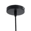 LEDTM® MONTANA 02384 Boho Κρεμαστό Φωτιστικό Οροφής με Ντουί 1 x E27 AC 220-240V IP20 - Μαύρο - Μ80 x Π80 x Υ40cm - Image 9