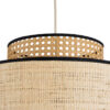 LEDTM® BRAVADO 02386 Boho Κρεμαστό Φωτιστικό Οροφής με Ντουί 1 x E27 AC 220-240V IP20 - Μπεζ - Μ40 x Π40 x Υ35cm - Image 8