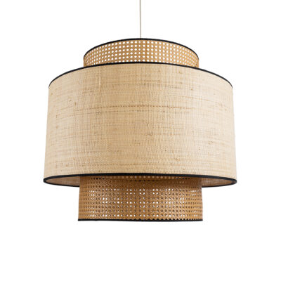 Alternative view of LEDTM® BRAVADO 02387 Boho Κρεμαστό Φωτιστικό Οροφής με Ντουί 1 x E27 AC 220-240V IP20 - Μπεζ - Μ70 x Π70 x Υ58cm