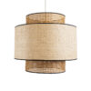 LEDTM® BRAVADO 02387 Boho Κρεμαστό Φωτιστικό Οροφής με Ντουί 1 x E27 AC 220-240V IP20 - Μπεζ - Μ70 x Π70 x Υ58cm - Image 5