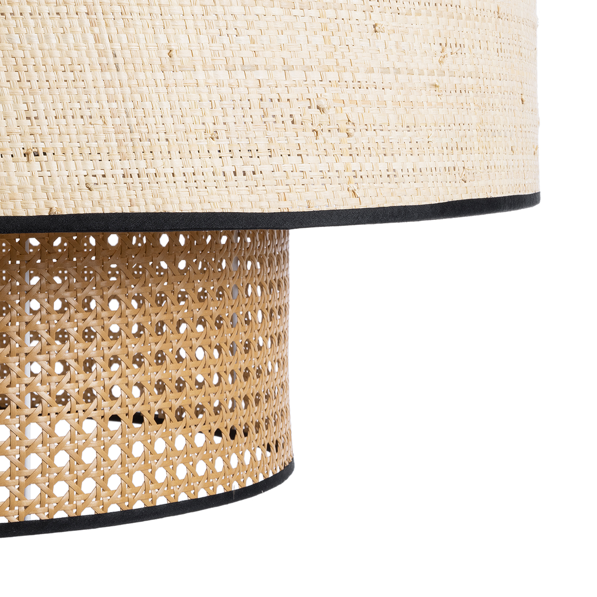 LEDTM® BRAVADO 02387 Boho Κρεμαστό Φωτιστικό Οροφής με Ντουί 1 x E27 AC 220-240V IP20 - Μπεζ - Μ70 x Π70 x Υ58cm - Image 9