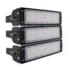 LEDTM® GOLIATH 90100-3 Προβολέας για Γήπεδα Tennis & Ποδοσφαίρου 5x5 LED 150W 22500lm 75°x135° SDCM<5 Fish Eye Lens AC 220-240V Αδιάβροχο IP65 IK08 Φυσικό Λευκό 5000K - Lumileds SMD Chip & Mean Well Driver - Μαύρο Ματ - Μ32 x Π12 x Υ27cm - 5 Χρόνια Εγγύηση - Image 2
