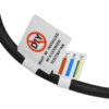 LEDTM® GOLIATH 90100-1 Προβολέας για Γήπεδα Tennis & Ποδοσφαίρου 5x5 LED 50W 7500lm 75°x135° SDCM<5 Fish Eye Lens AC 220-240V Αδιάβροχο IP65 IK08 Φυσικό Λευκό 5000K - Lumileds SMD Chip & Mean Well Driver - Μαύρο Ματ - Μ32 x Π12 x Υ9cm - 5 Χρόνια Εγγύηση - Image 9