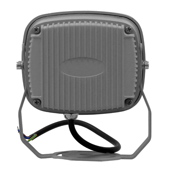 LEDTM® FLOODXENA 05015 Προβολέας Σποτ Wall Washer LED 12W 1440lm 10° AC 220-240V Αδιάβροχο IP65 Ψυχρό Λευκό 6000K - Bridgelux SMD Chip - Γκρι Ανθρακί - Μ13.5 x Π11 x Υ15cm - 3 Χρόνια Εγγύηση - Image 4