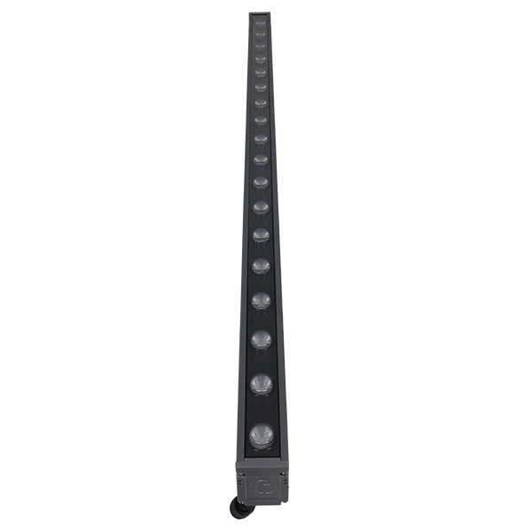LEDTM® WASHER-MOZA 05107 Μπάρα Φωτισμού Wall Washer LED 24W 2400lm 10-30° DC 24V Αδιάβροχο IP66 RGB Dimmable - Γκρι Ανθρακί - Μ100 x Π4 x Υ5cm - 3 Χρόνια Εγγύηση - Image 4