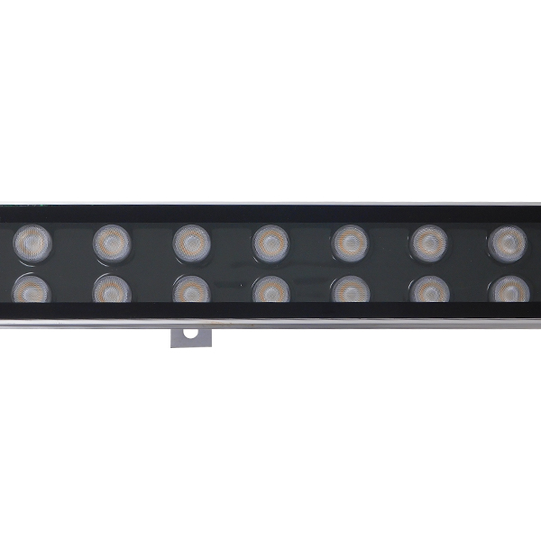 LEDTM® WASHER-MOZA 05108 Μπάρα Φωτισμού Wall Washer LED 48W 5760lm 10-30° DC 24V Αδιάβροχο IP66 Πορτοκαλί 2200K Dimmable - Γκρι Ανθρακί - Μ100 x Π6.5 x Υ6.6cm - 3 Χρόνια Εγγύηση - Image 5