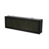LEDTM® DISPLAY 90316 Κυλιόμενη Ψηφιακή Επιγραφή Διπλής Όψης 64x16cm P10 64x16 Pixel LED 100W AC 220-240V Αδιάβροχο IP65 Ψυχρό Λευκό 6000K - WiFi Control μέσω FK APP - Αισθητήρας Θερμοκρασίας & Υγρασίας - Μ70.5 x Π11 x Υ22.5cm - 2 Χρόνια Εγγύηση - Image 2
