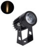 LEDTM® SPOTTOLA 90631 Αρχιτεκτονικό Σποτ Φωτισμου LED 1W 110lm 10° DC 24V Αδιάβροχο IP65 Θερμό Λευκό 2700K Dimmable - Bridgelux SMD Chip - Γκρι Ανθρακί Ματ - Μ5 x Π5 x Υ9cm - 3 Χρόνια Εγγύηση - Image 2