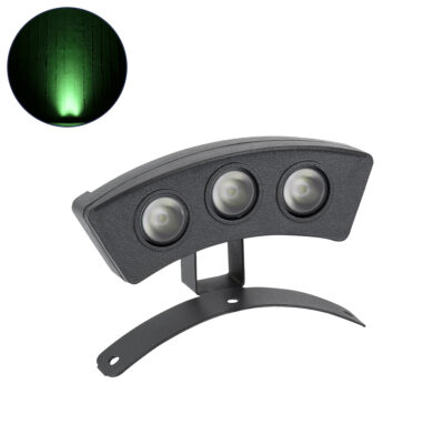 Alternative view of LEDTM® TREEPLANTE 90517 Κυρτή Μπάρα Φωτισμού Wall Washer για Φυτά - Δέντρα LED 3W 255lm 15° DC 24V Αδιάβροχο IP67 Πράσινο Dimmable - Bridgelux SMD Chip - Γκρι Ανθρακί - Μ11 x Π3 x Υ8.2cm - 3 Χρόνια Εγγύηση