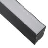 LEDTM® FELIX 61028-W Μοντέρνο Φωτιστικό Τοίχου - Απλίκα LED 54W 6500lm 120° AC 220-240V IP20 Ρυθμιζόμενο Λευκό CCT με On/Off 2700K/4500K/6000K - Lumileds SMD Chip - Μαύρο Ματ - Μ120 x Π3.5 x Υ7cm - 3 Χρόνια Εγγύηση - Image 7