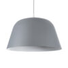 LEDTM® UPVALE 01282 Μοντέρνο Κρεμαστό Φωτιστικό Οροφής με Ντουί 1 x E27 AC 220-240V IP20 - Γκρι & Λευκό - Μ40 x Π40 x Υ24cm - Image 2