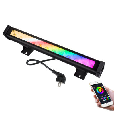 Alternative view of LEDTM® 85816 Μπάρα Εξωτερική LED SMD 5050 & 2835 20W 2000lm 180° AC 230V με Ασύρματο Wireless Bluetooth Αδιάβροχη IP66 Πολύχρωμη RGB+CCT Θερμό Λευκό 3000K - Λευκό Ημέρας 4500K - Ψυχρό Λευκό 6000K