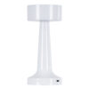 LEDTM® NANNA 76471 Επαναφορτιζόμενο Επιτραπέζιο Φωτιστικό Πορτατίφ LED 1.5W 105lm 120° DC 5V IP44 CCT Ultra Θερμό 1500K - Φυσικό Λευκό 4500K - Ψυχρό Λευκό 6000K Dimmable Λευκό Πλαστικό - Μ9 x Π9 x Υ21cm - 2 Χρόνια Εγγύηση - Image 2
