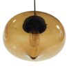 LEDTM® QUINN 01029 Vintage Κρεμαστό Φωτιστικό Οροφής με Ντουί 1 x E27 AC 220-240V IP20 - Μελί & Μαύρο - Μ26 x Π26 x Υ20cm - Image 8