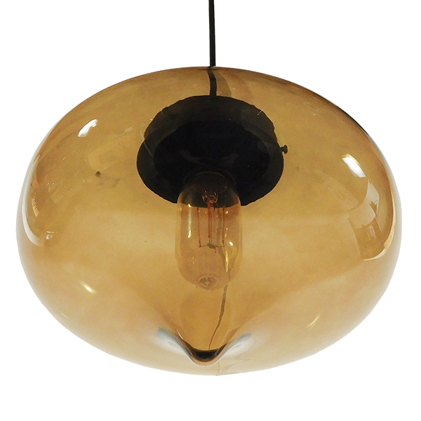 LEDTM® QUINN 01029 Vintage Κρεμαστό Φωτιστικό Οροφής με Ντουί 1 x E27 AC 220-240V IP20 - Μελί & Μαύρο - Μ26 x Π26 x Υ20cm - Image 8