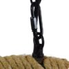 LEDTM® LINDELL 10001110 Vintage Κρεμαστό Φωτιστικό Οροφής με Ντουί 1 x E14 AC 220-240V IP20 - Μπεζ & Μαύρο - Μ18 x Π18 x Υ33cm - Image 12
