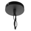 LEDTM® LINDELL 10001111 Vintage Κρεμαστό Φωτιστικό Οροφής με Ντουί 1 x E14 AC 220-240V IP20 - Μπεζ & Μαύρο - Μ37 x Π2.5 x Υ37cm - Image 8