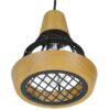 LEDTM® AKRON 10001133 Μοντέρνο Κρεμαστό Φωτιστικό Οροφής με Ντουί 1 x E27 AC 220-240V IP20 - Μπεζ & Μαύρο - Μ19 x Π19 x Υ22cm - Image 10