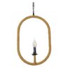 LEDTM® LINDELL 10001142 Vintage Κρεμαστό Φωτιστικό Οροφής με Ντουί 1 x E14 AC 220-240V IP20 - Μαύρο & Μπεζ - Μ35 x Π10 x Υ53cm - Image 6